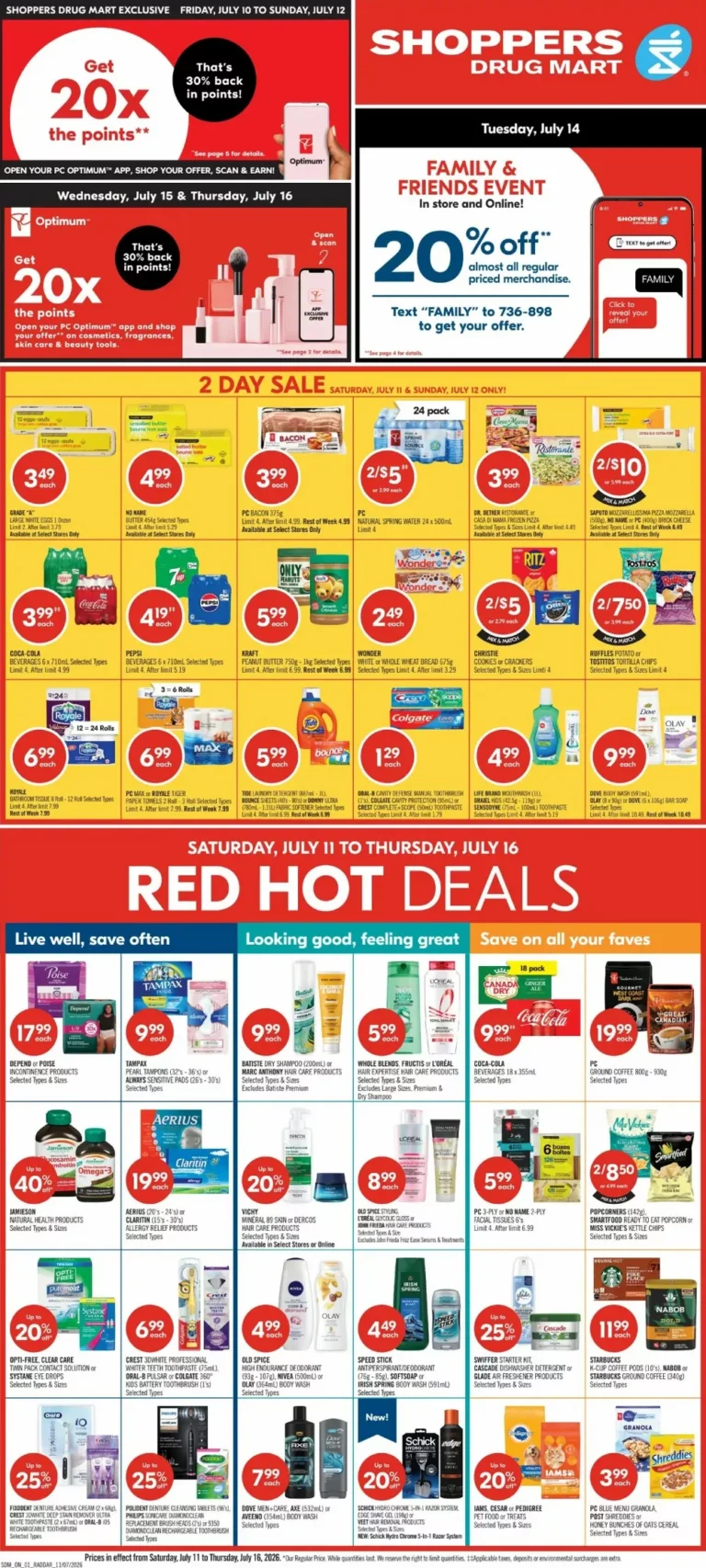 FlyerSeek 7 shoppers drug mart flyer week-28