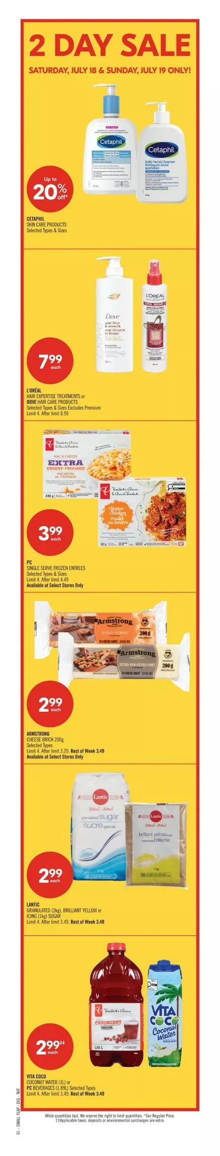 shoppers drug mart flyer july 18 23 1