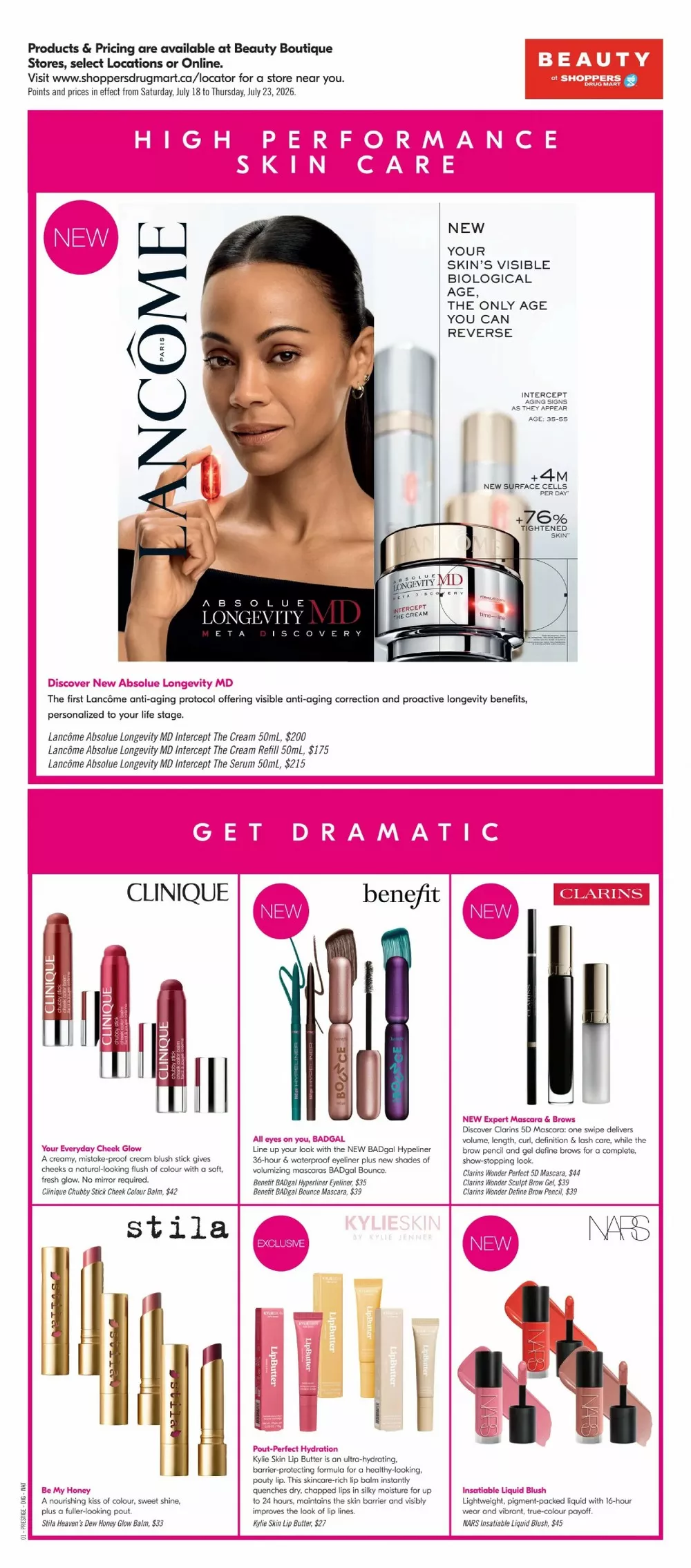 shoppers drug mart flyer july 18 23 15