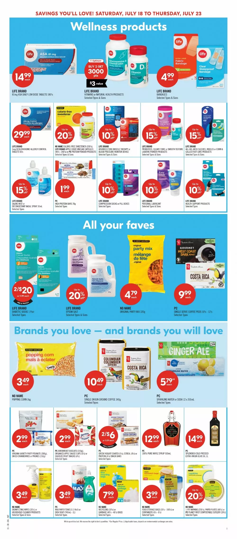shoppers drug mart flyer july 18 23 19