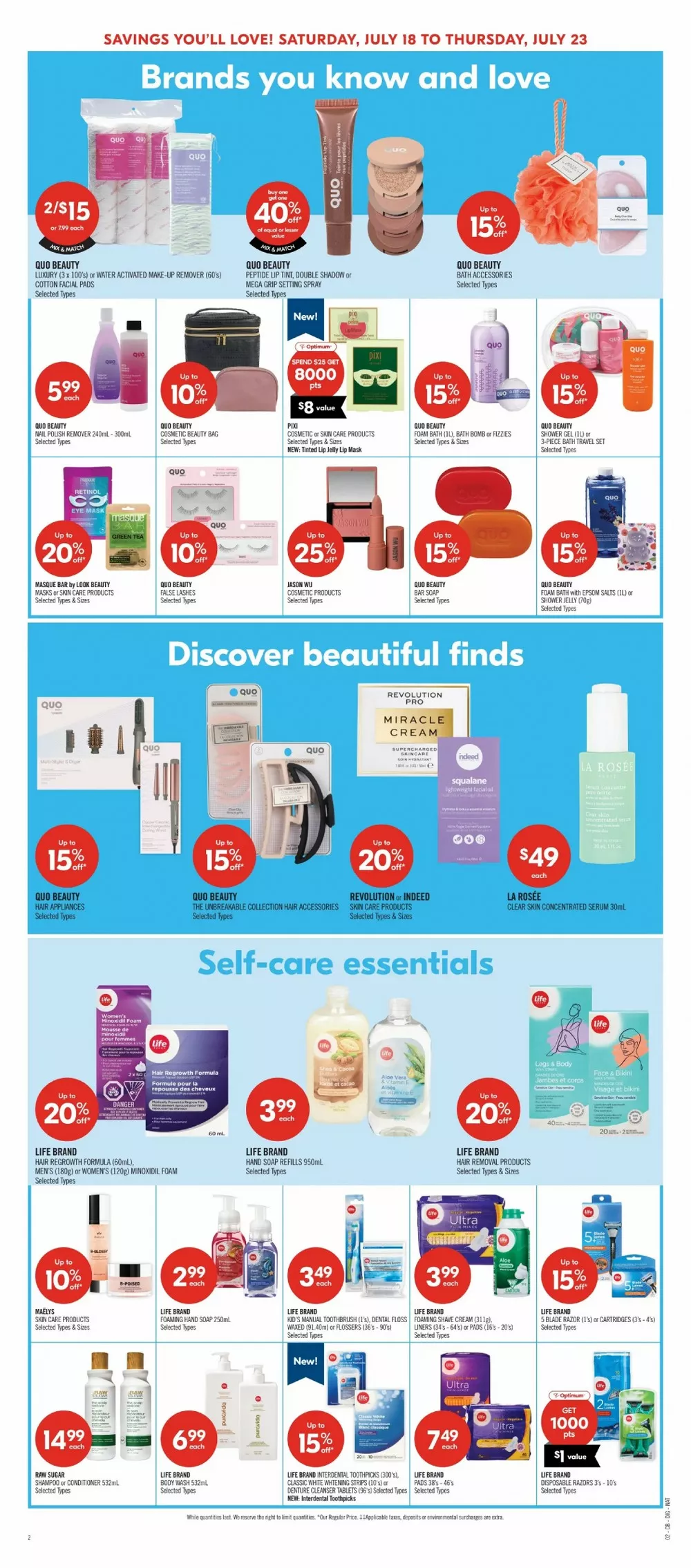 shoppers drug mart flyer july 18 23 20