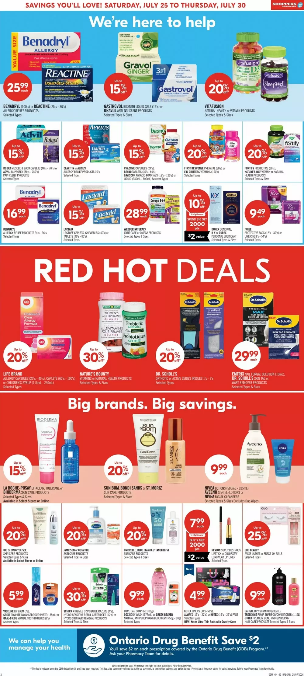 shoppers drug mart flyer week 30 4 46906856
