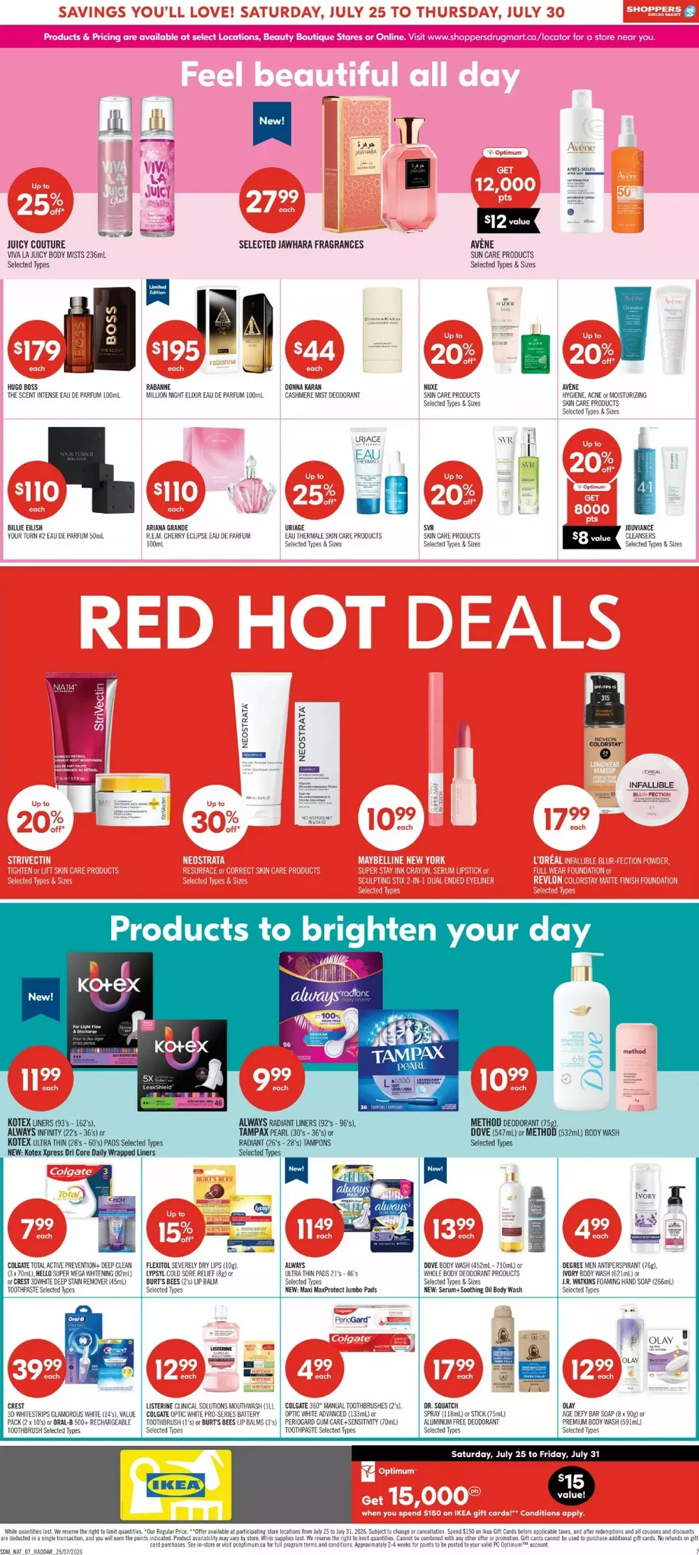 shoppers drug mart flyer week 30 8 89807389