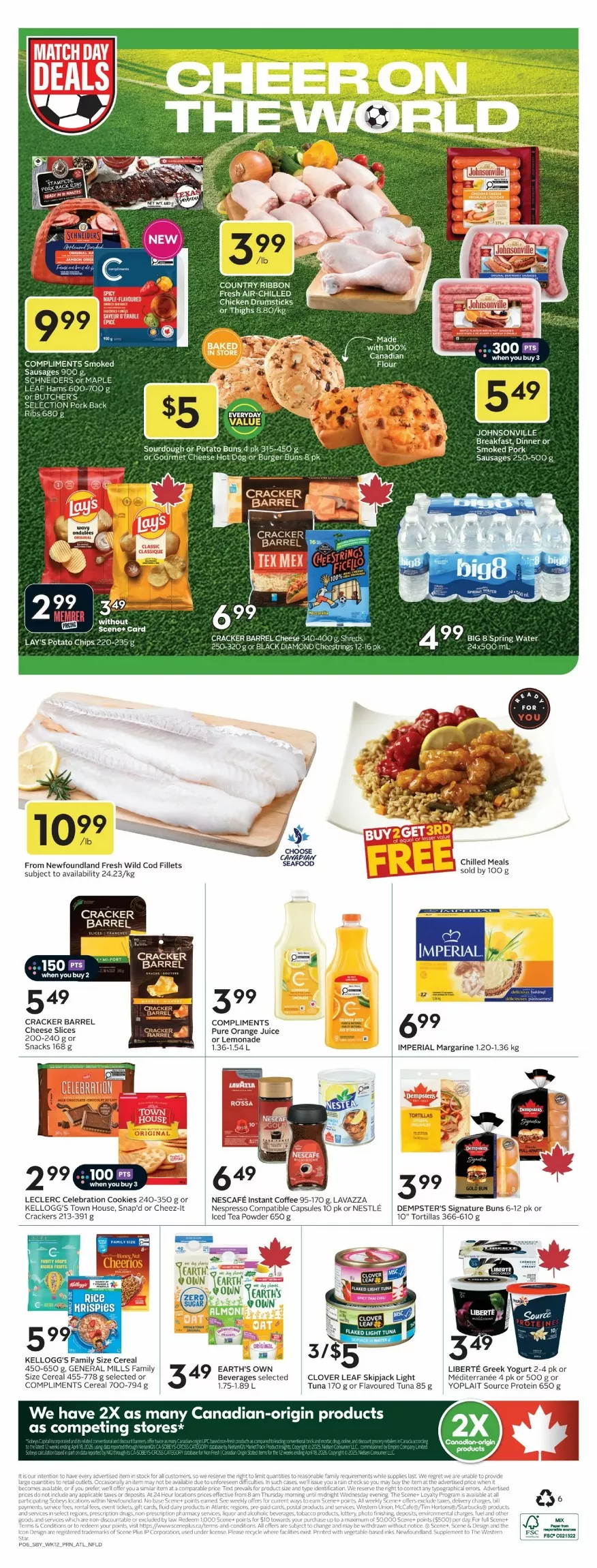 Sobeys Flyer (ATLANTIC) July 23 - July 29, 2026 2 sobeys flyer atlantic july 16 22 2