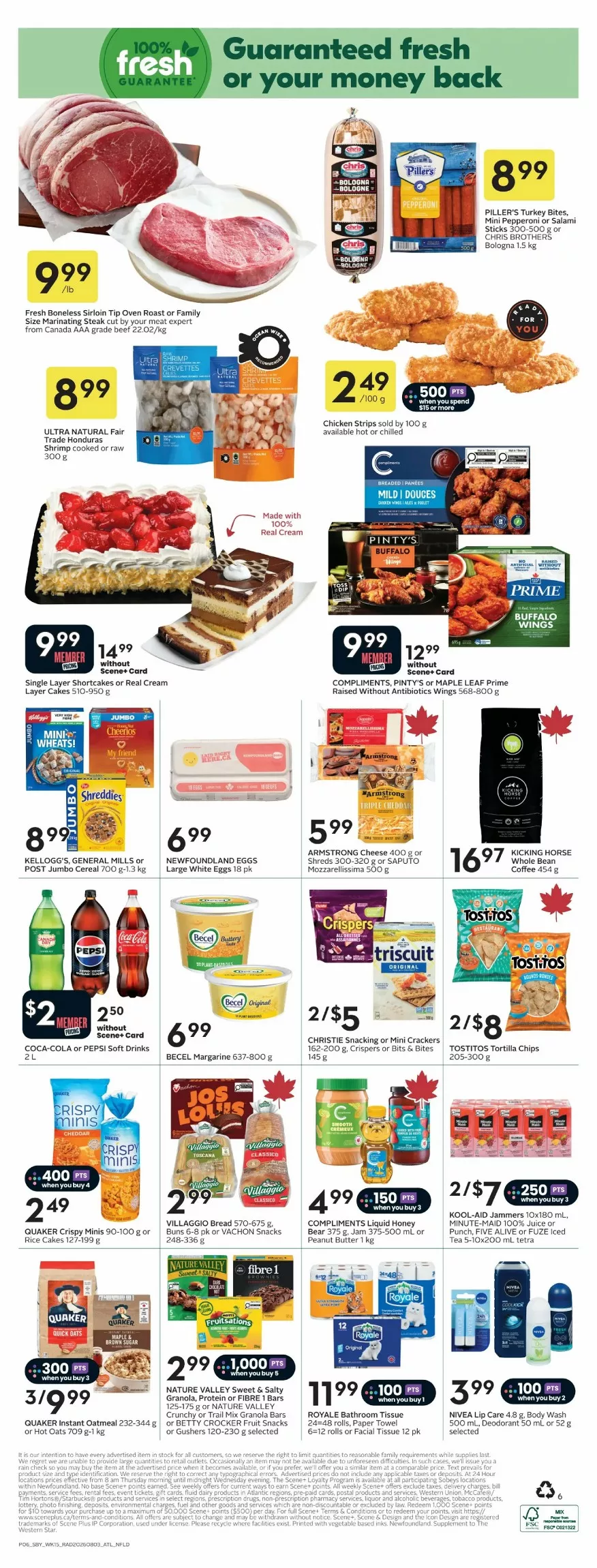 Sobeys Flyer Atlantic August 13 to August 19, 2026 2 sobeys flyer atlantic week 32 2
