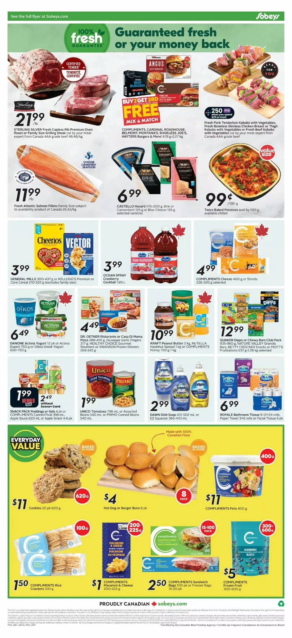 sobeys flyer on july 23 29 4 82938328