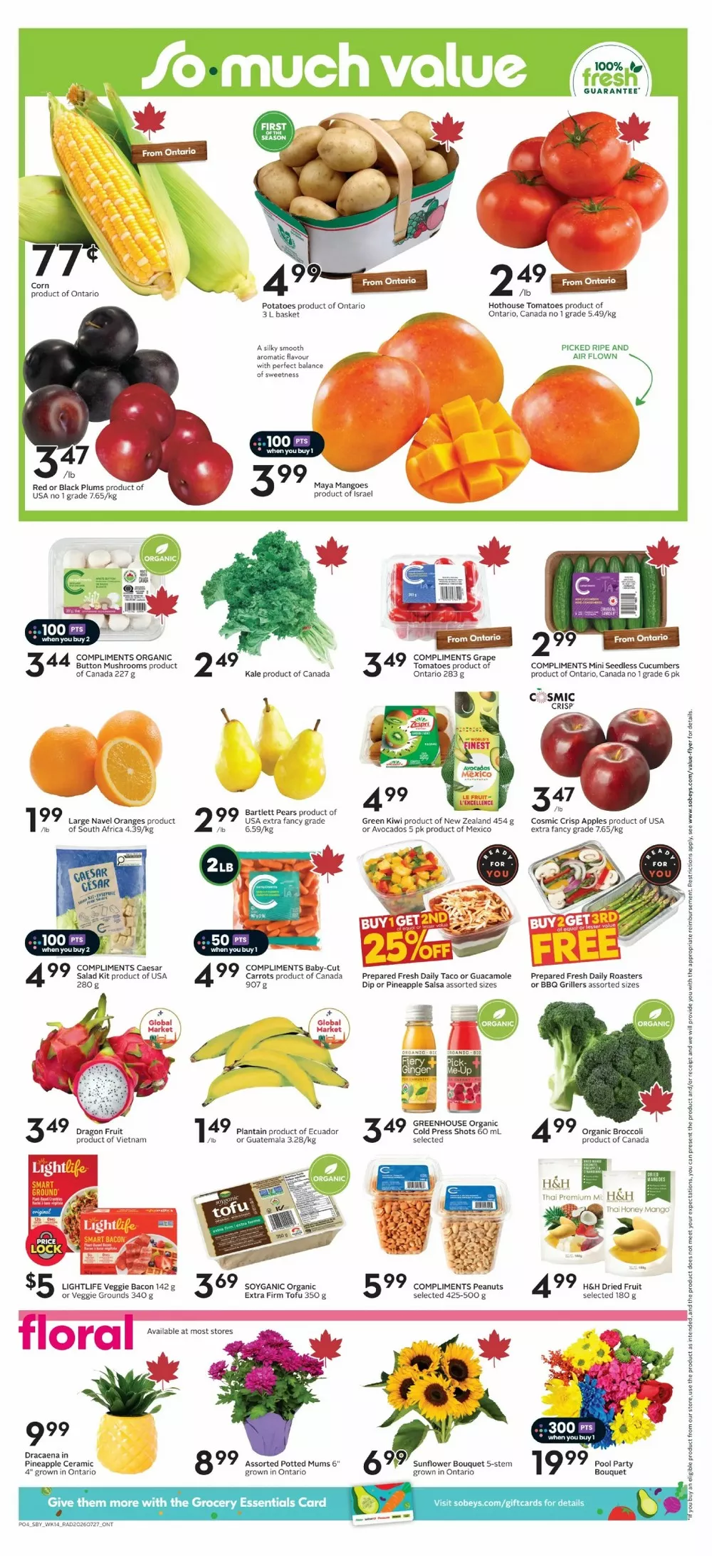 sobeys flyer on july 30 august 5 6 83333039
