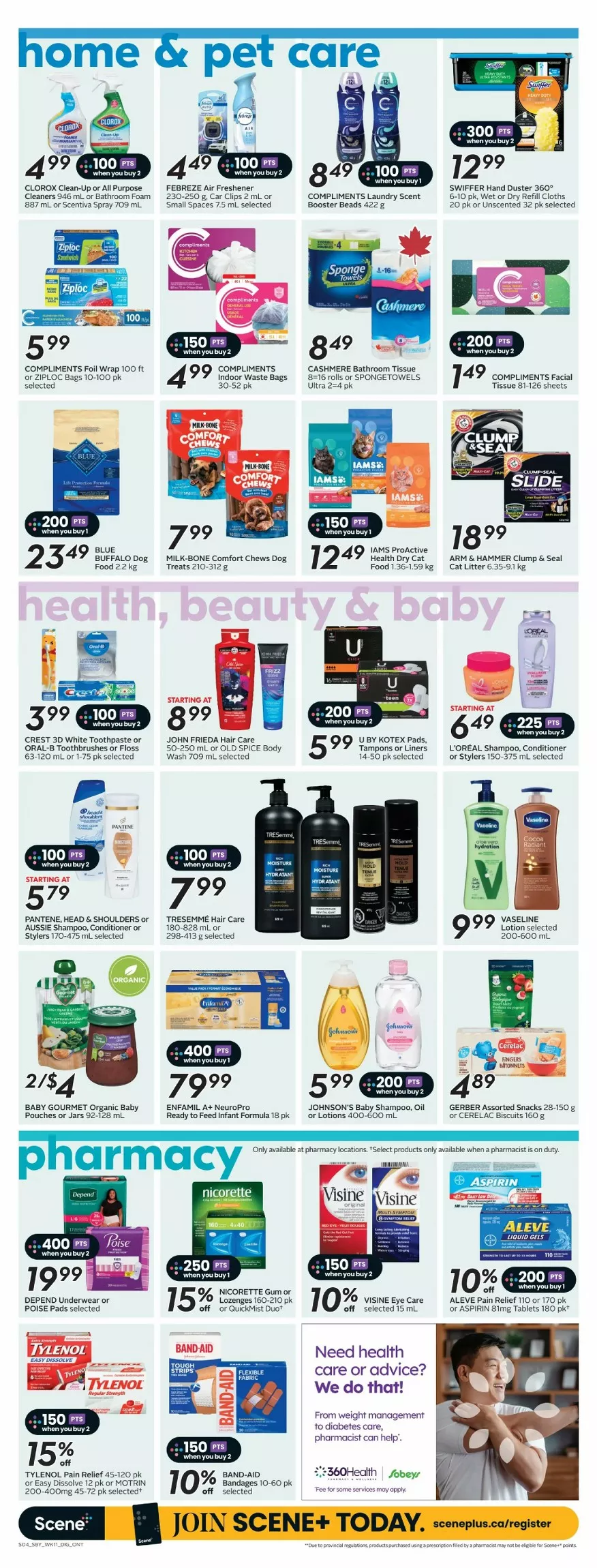 sobeys flyer on july 9 15 12 57245710