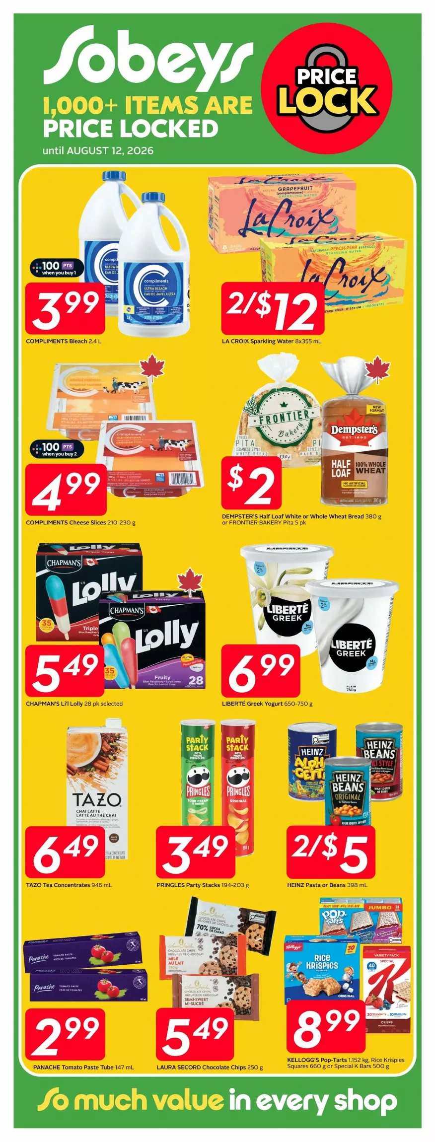 sobeys flyer on july 9 15 16 87370312