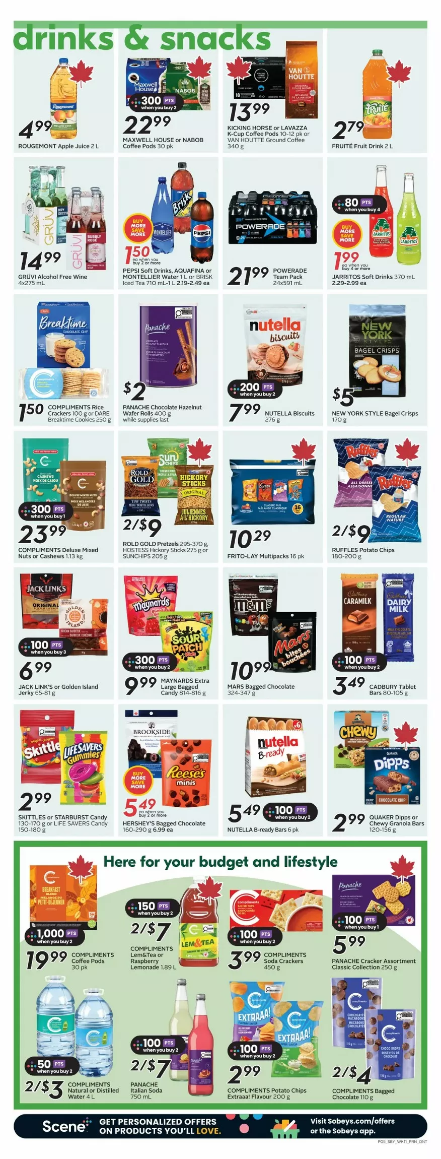 sobeys flyer on july 9 15 8 46651800