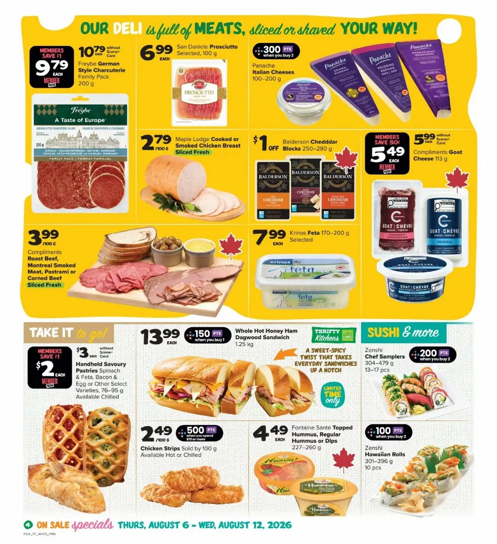 thrifty foods flyer august 6 12 6 76925209
