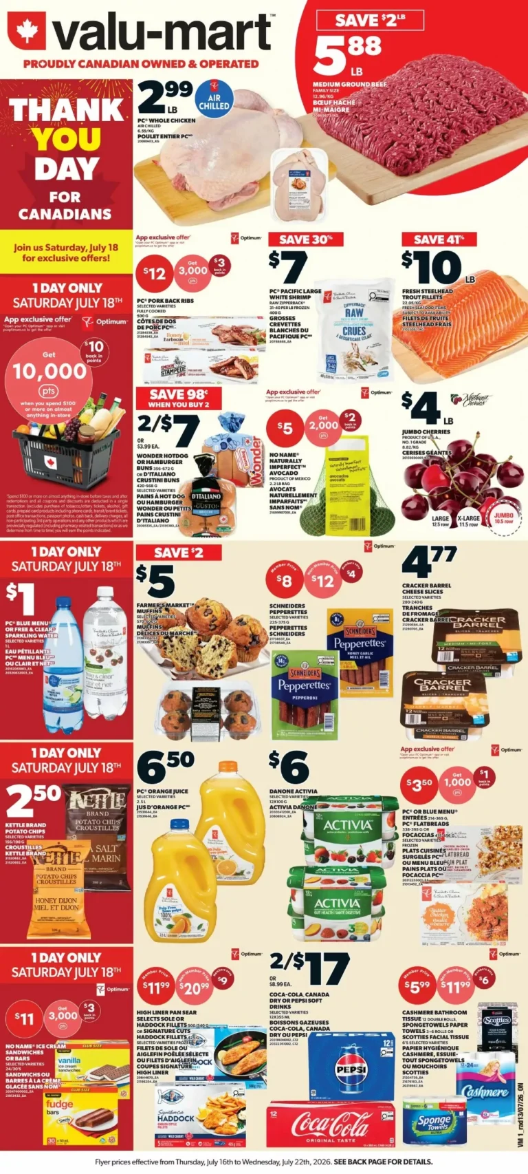 FlyerSeek 18 valu-mart flyer week-29