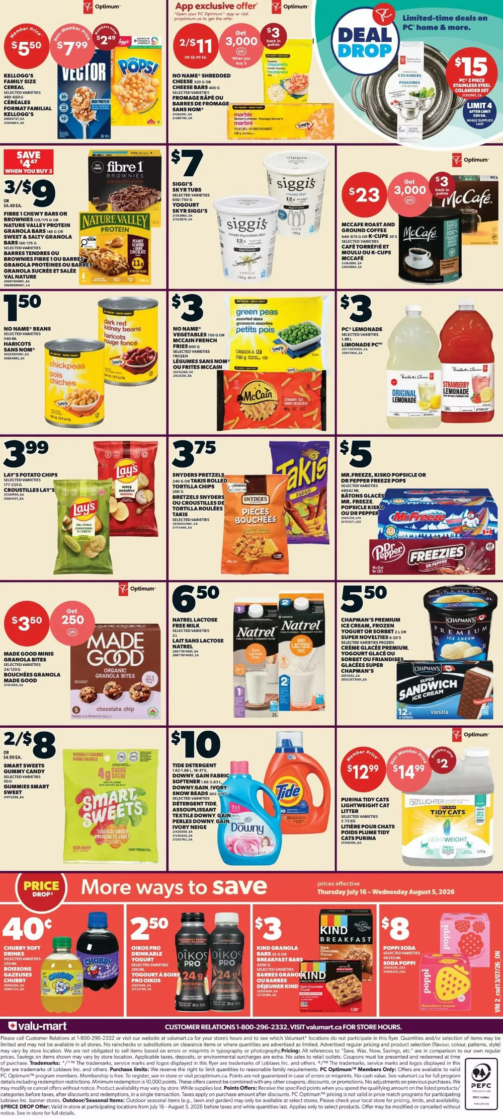 valu mart flyer july 16 22 2