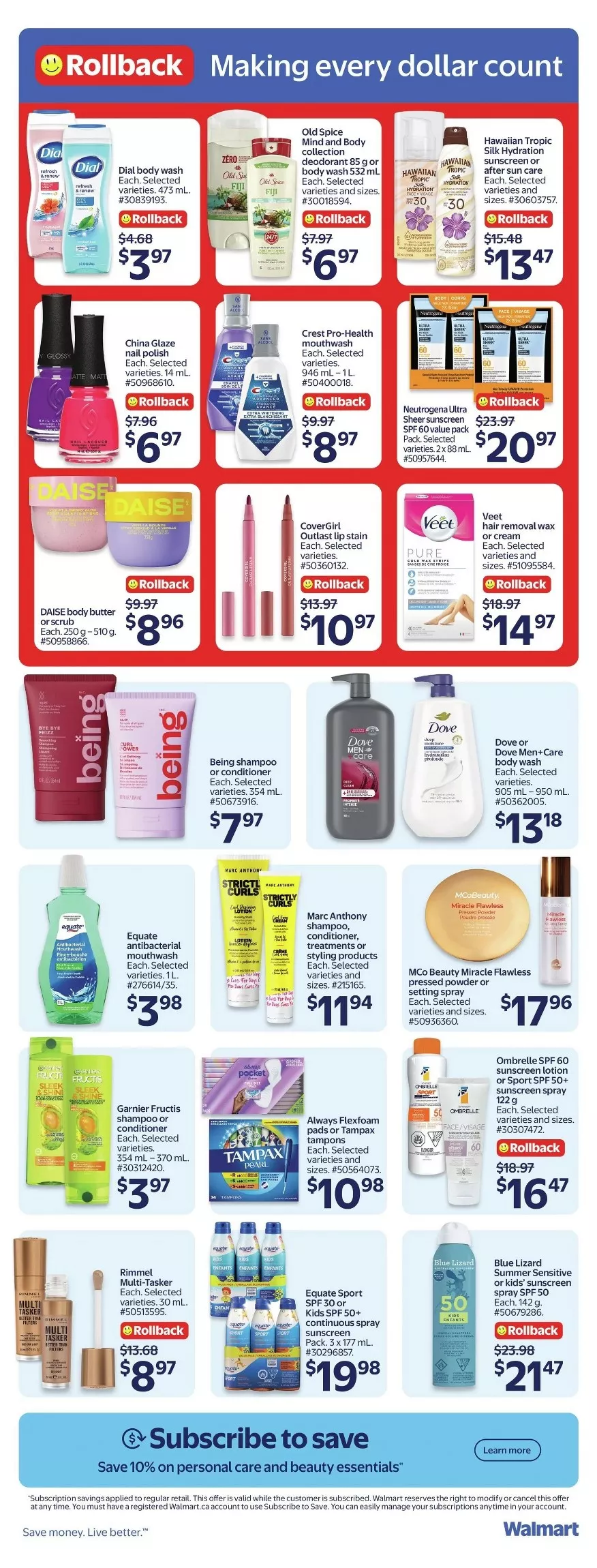 walmart flyer july 9 15 11