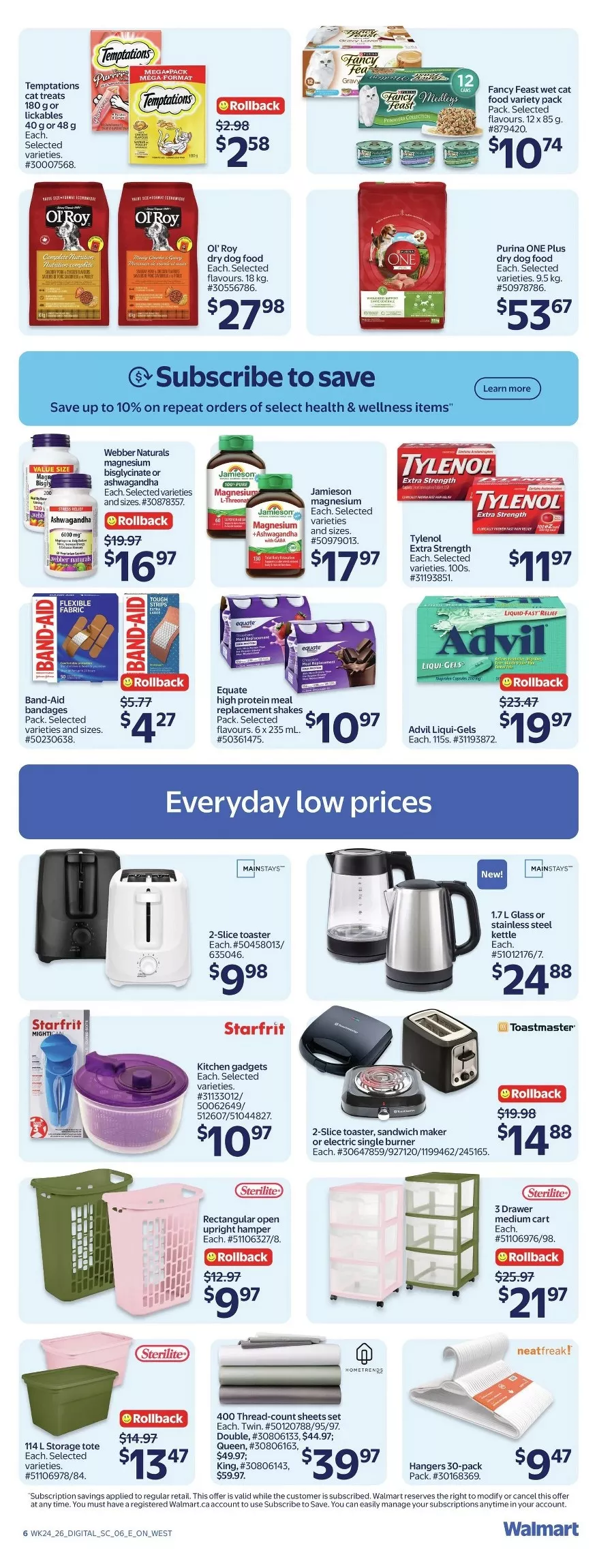 walmart flyer july 9 15 9