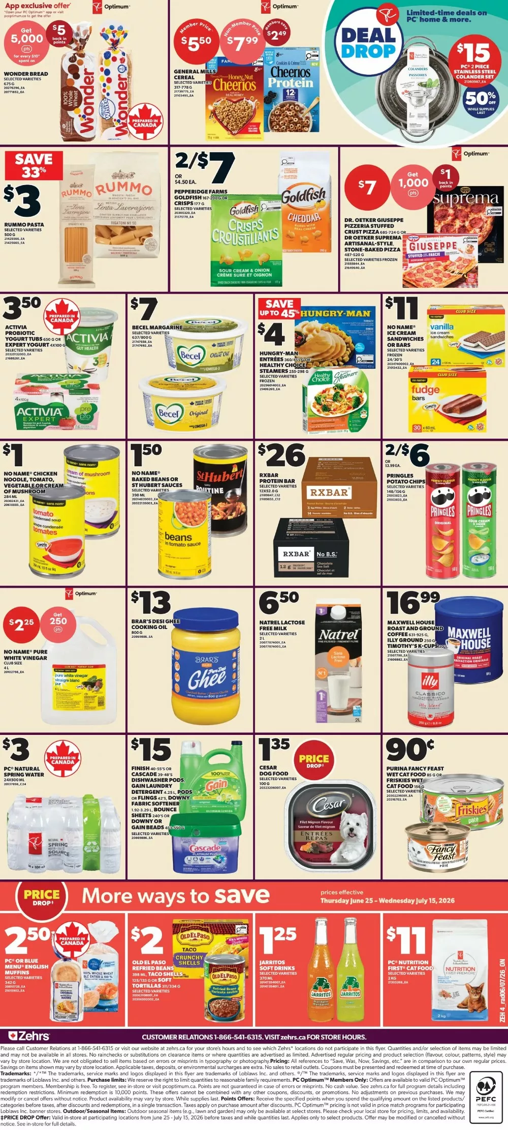 zehrs flyer july 9 15 5 85762533