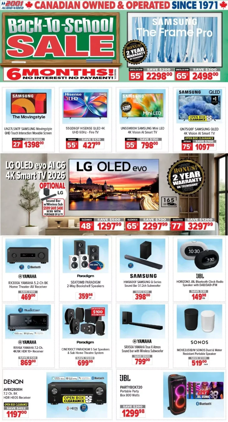 FlyerSeek 3 2001 audio video flyer week-33