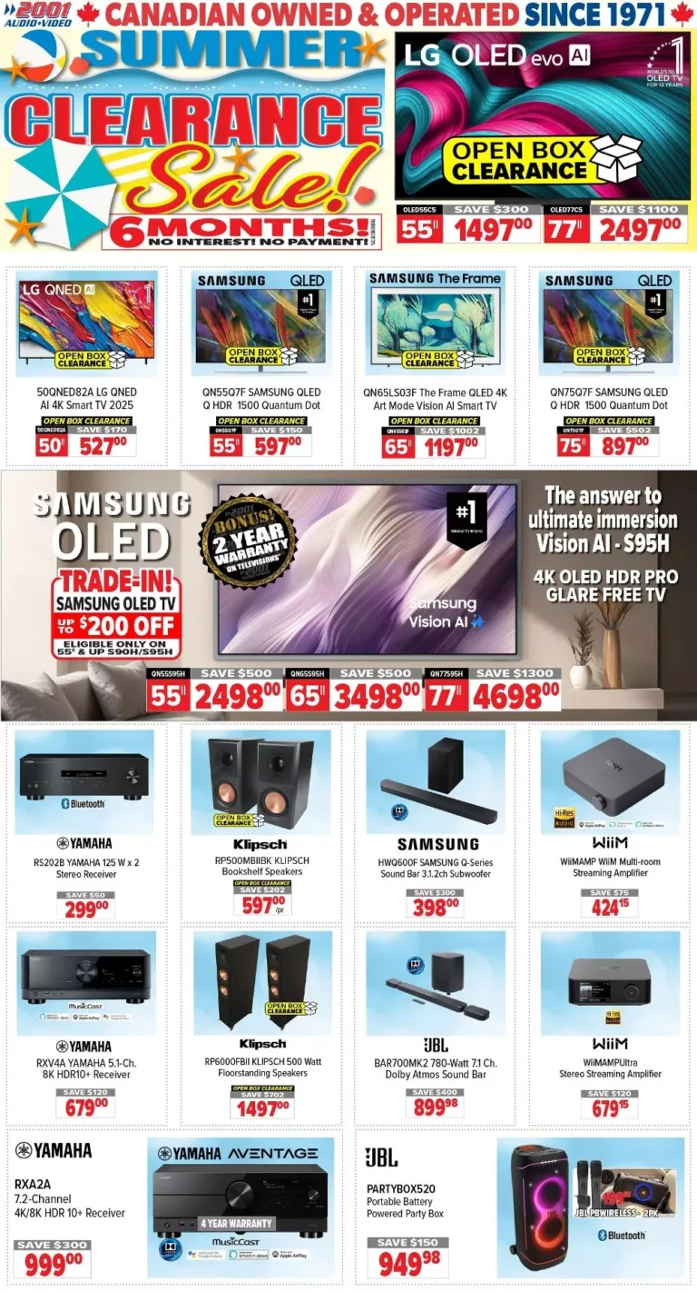 FlyerSeek 6 2001 audio video flyer week-34