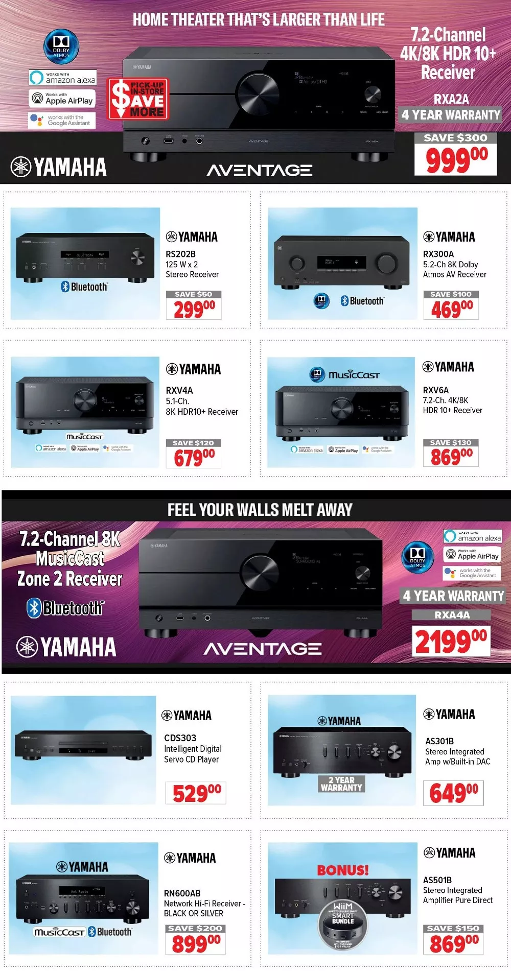 2001 audio video flyer august 21 27 8