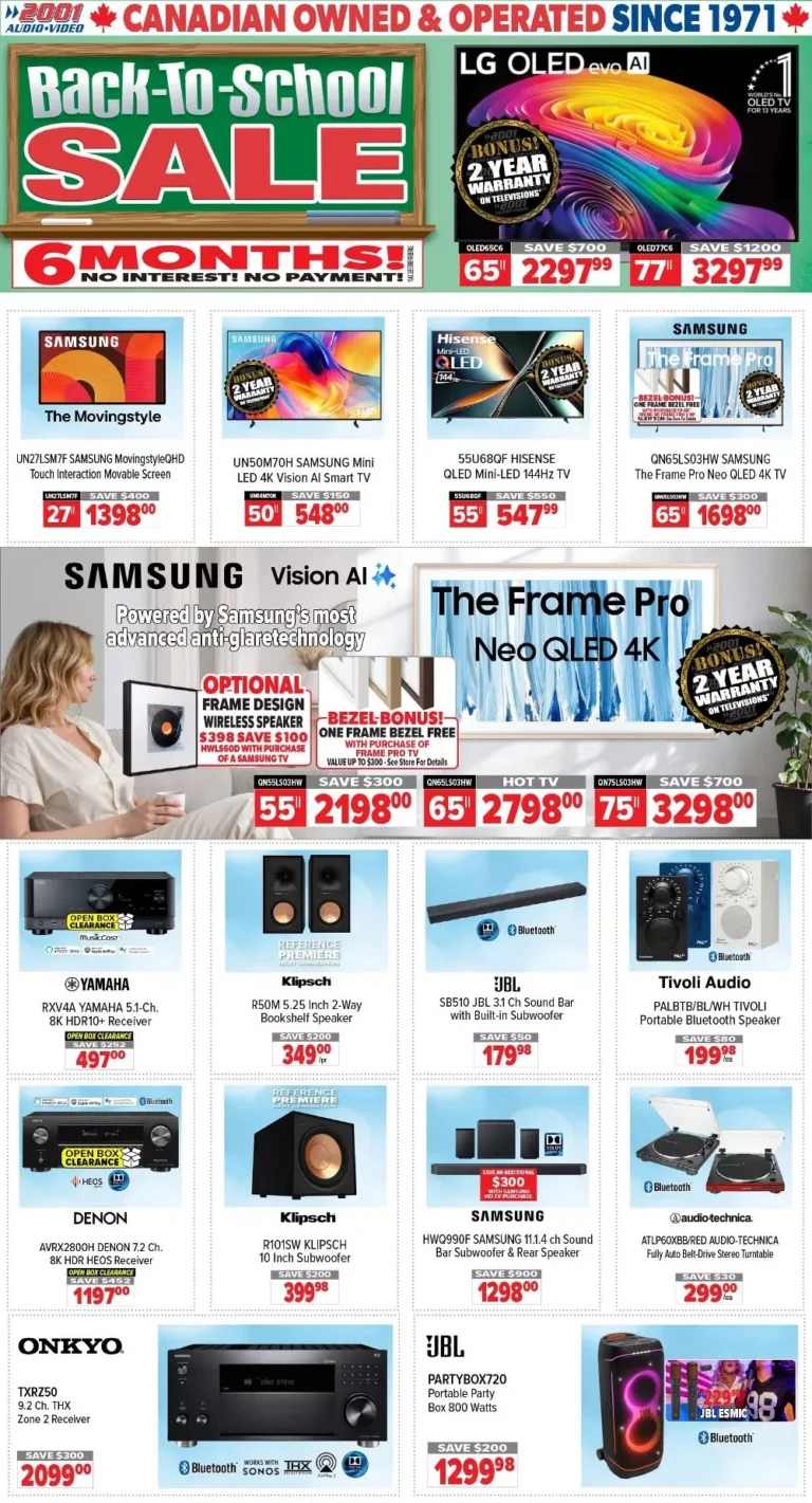2001 audio video flyer week-32