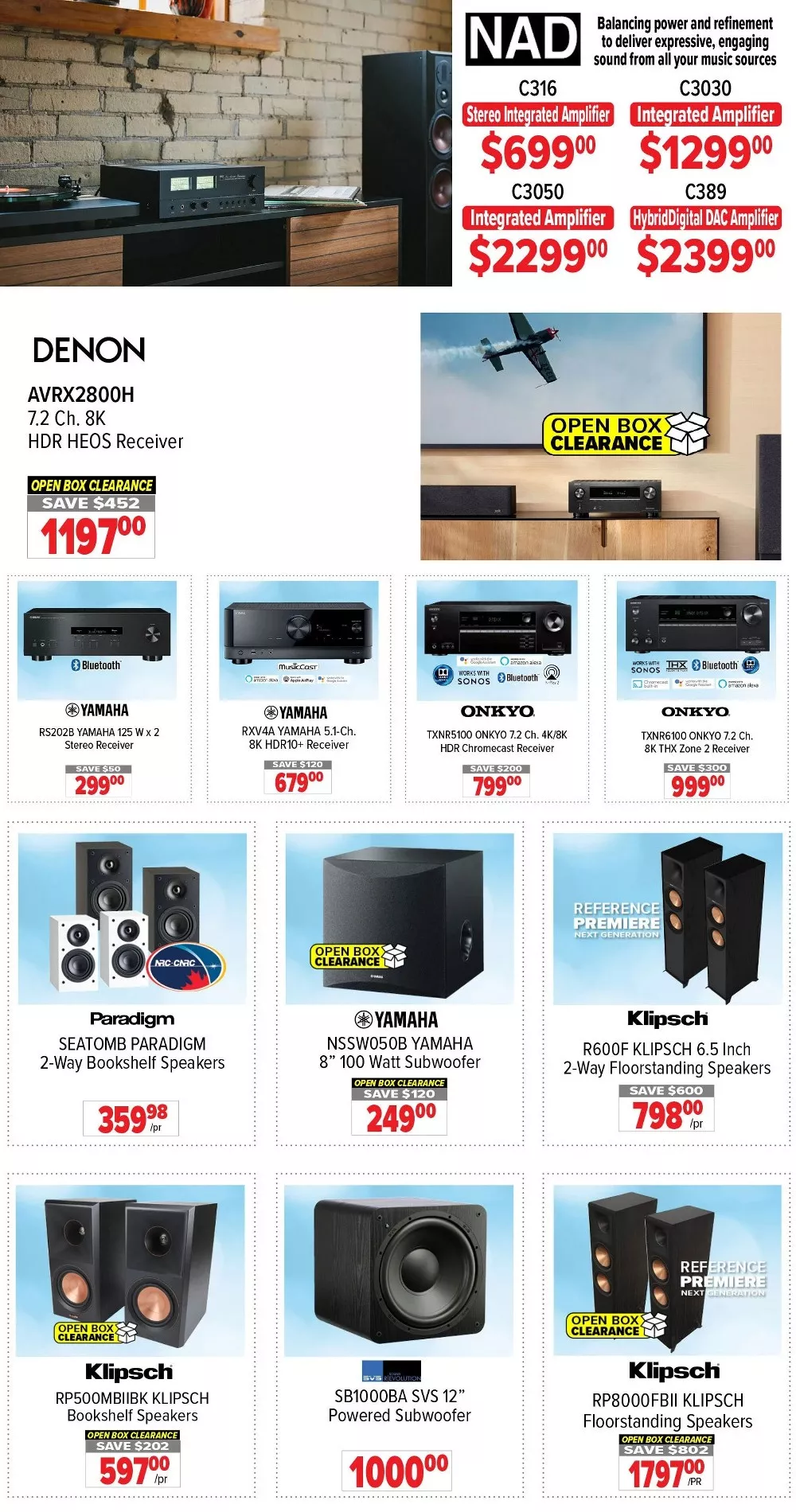 2001 audio video flyer wk 35 4