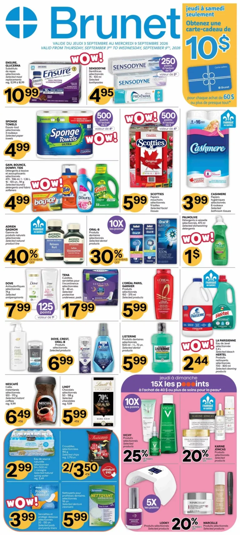 Flyerseek 12 brunet flyer wk-36, brunet circulaire semaine-36