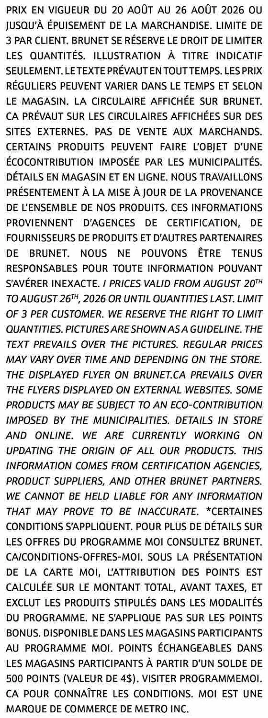 brunet flyer august 20 26 12 16335557