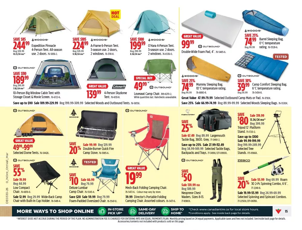 canadian tire flyer august 13 20 15 28338251