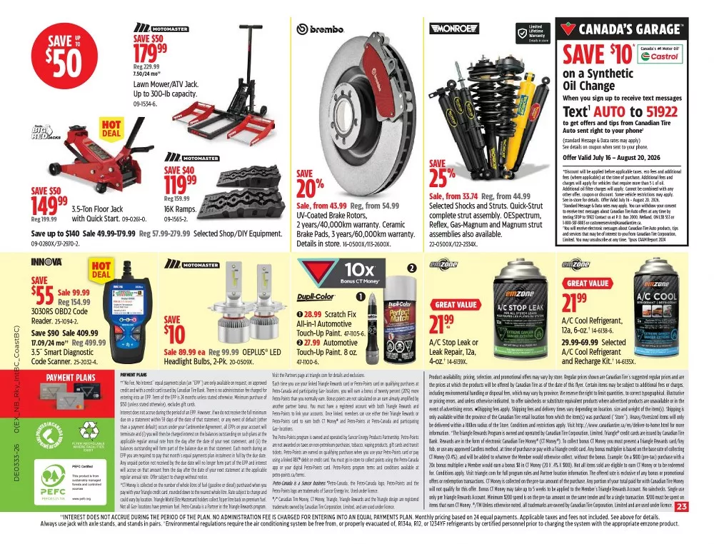 canadian tire flyer august 13 20 23 74107804