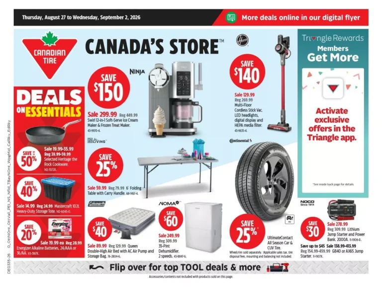 canadian tire flyer wk-35