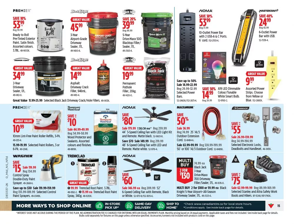 canadian tire flyer september 10 16 15 13679001