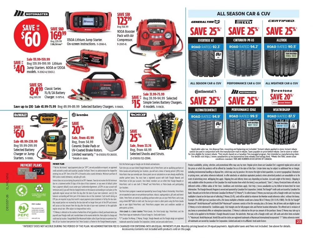 canadian tire flyer september 10 16 23 49636621