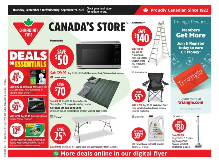 canadian tire flyer wk-36