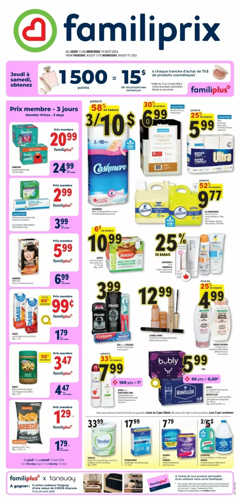 FlyerSeek 7 familiprix flyer week-33, familiprix circulaire semaine-33