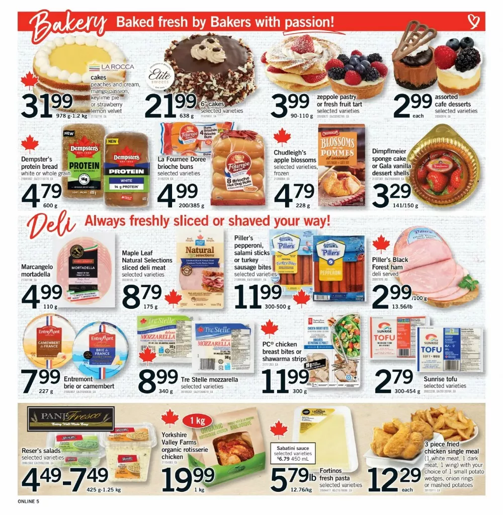fortinos flyer august 6 12 5 21511137