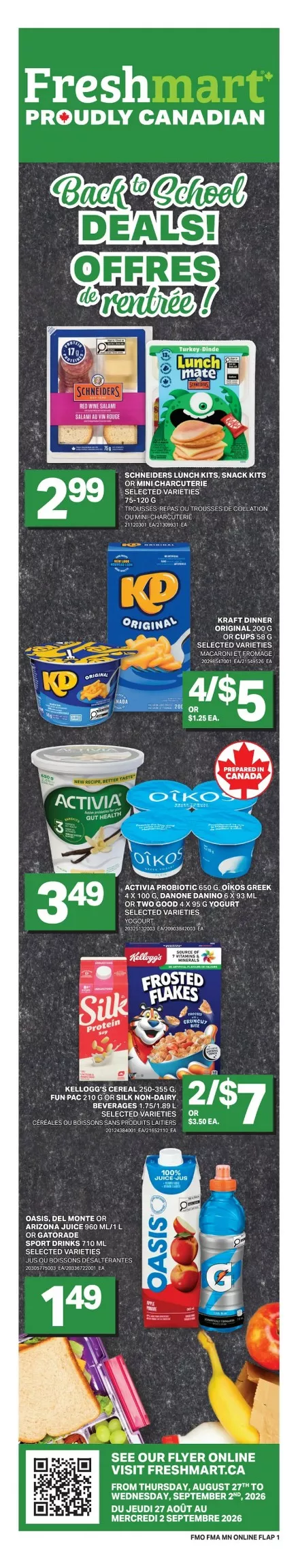 freshmart flyer august 27 spetember 2 1 73422009