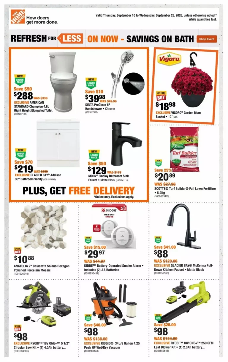 home depot flyer wk-37