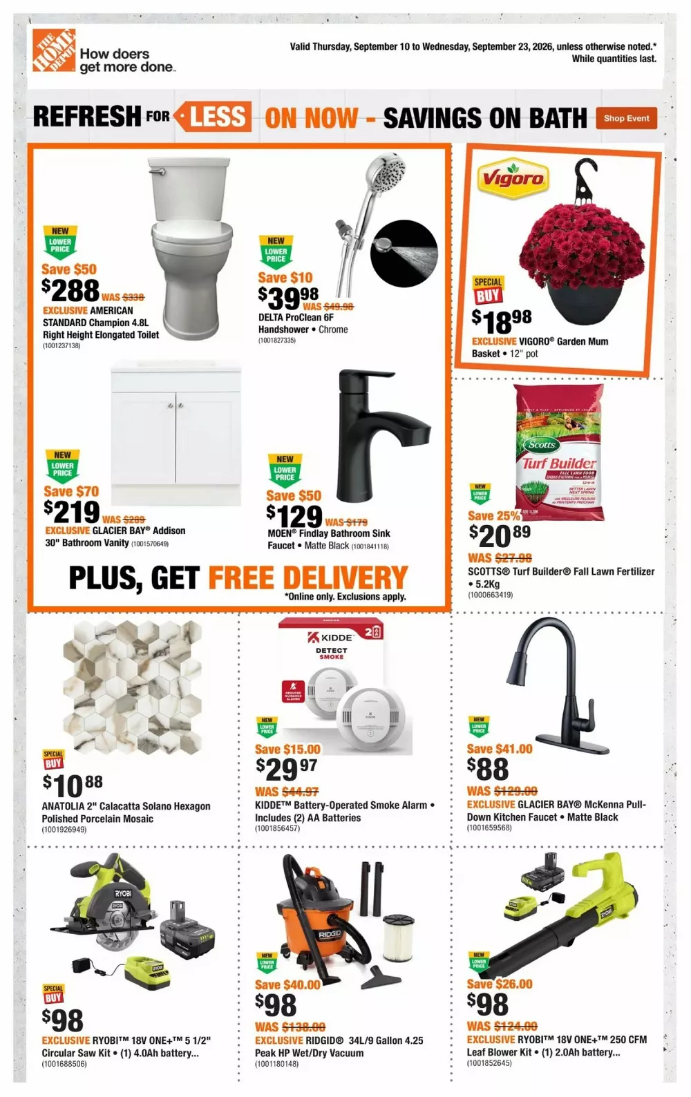 home depot flyer wk-37