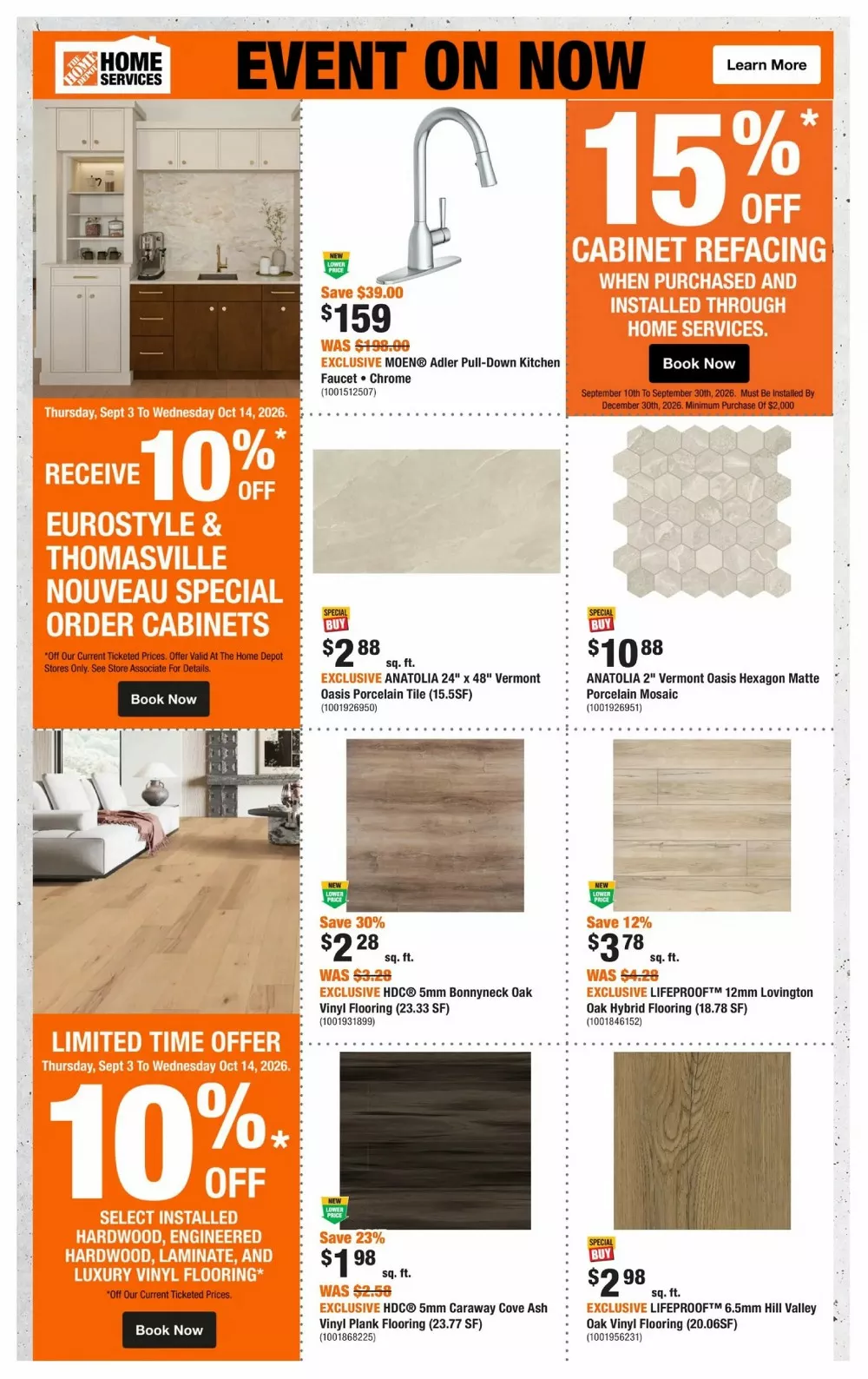 home depot flyer september 10 16 4 909