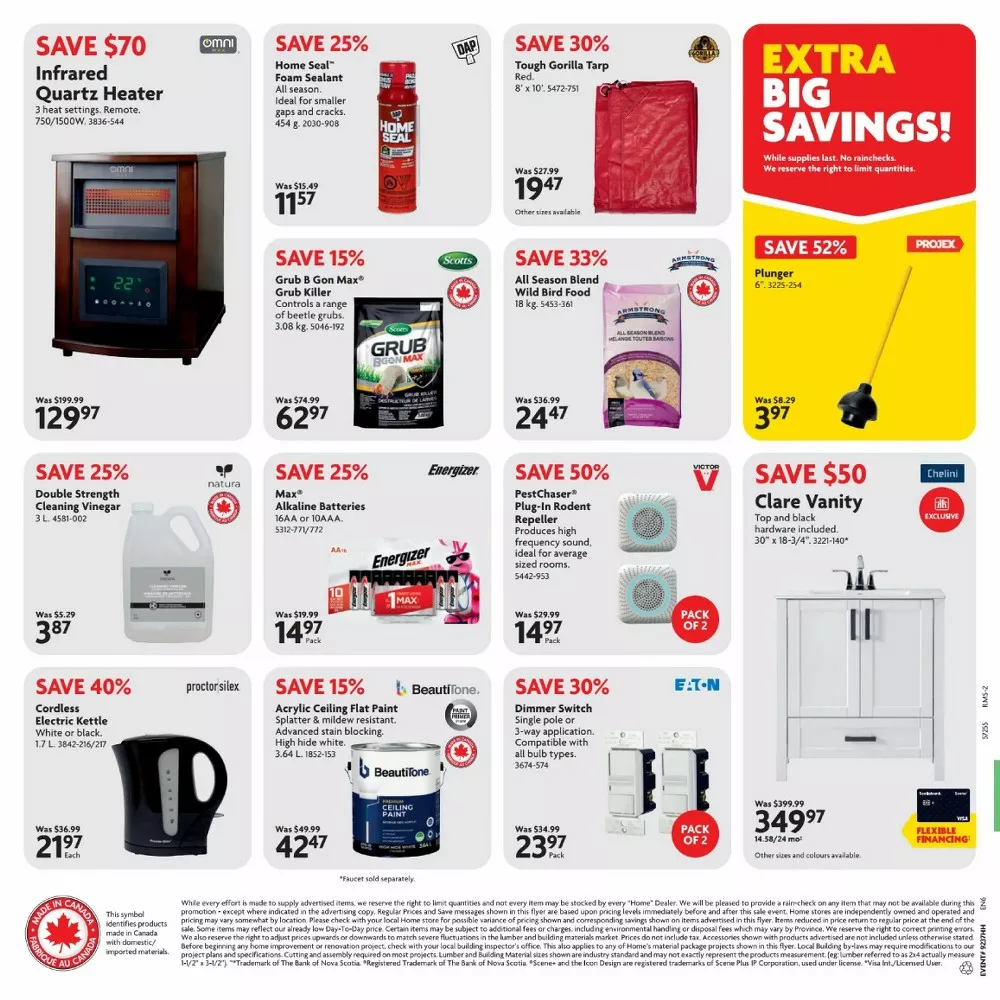 Home Hardware Flyer Canada 24 September - 30 September, 2026 2 home hardware flyer september 10 16 2 296