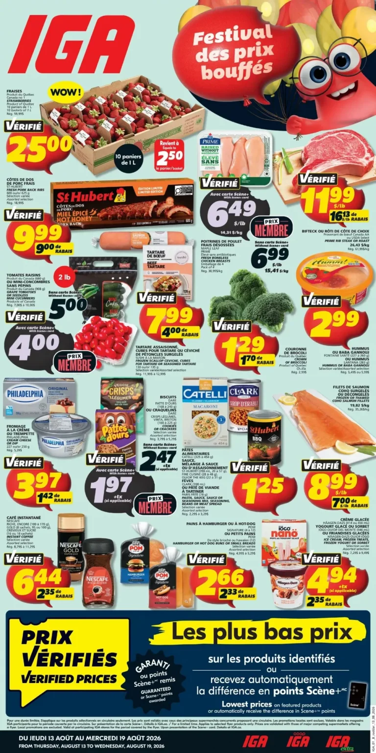 FlyerSeek 12 iga flyer week-33, iga circulaire semaine-33