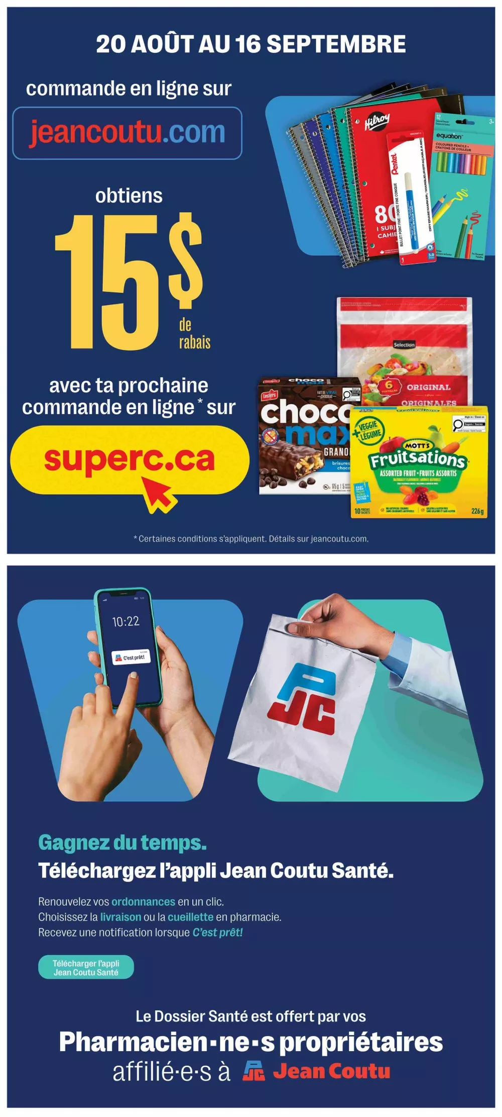 jean coutu flyer august 20 26 11 90019392