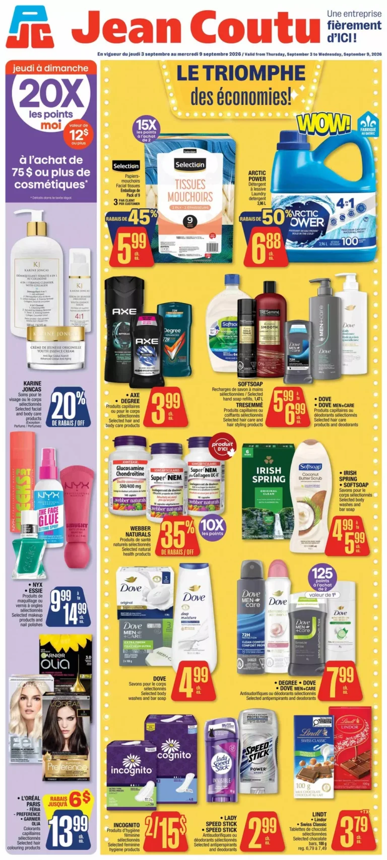 Flyerseek 10 jean coutu flyer wk-36, jean coutu circulaire semaine-36