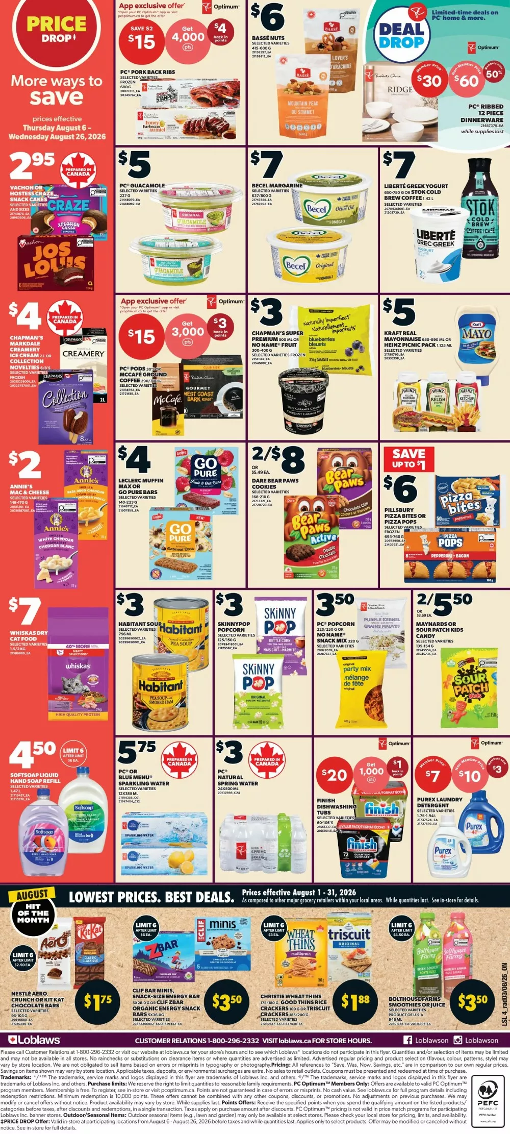 loblaws flyer august 6 12 2 67798514