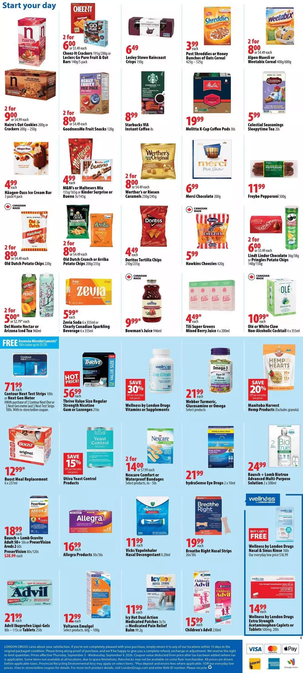 london drugs flyer sept 3 9 4