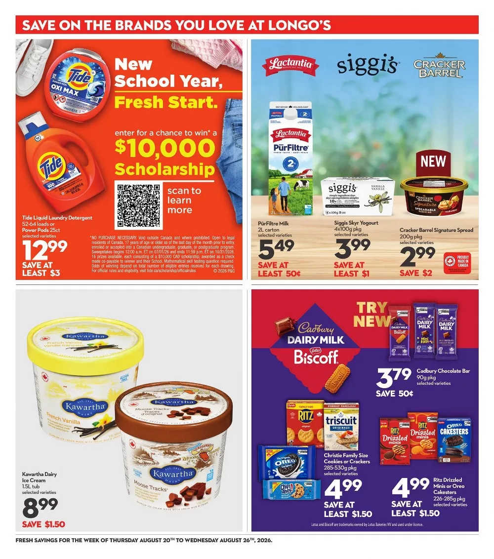longos flyer august 20 26 14