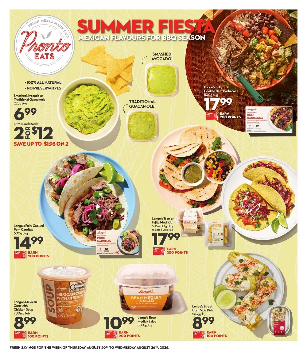 longos flyer august 20 26 18