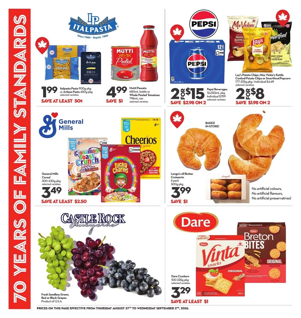 longos flyer sept 3 9 12