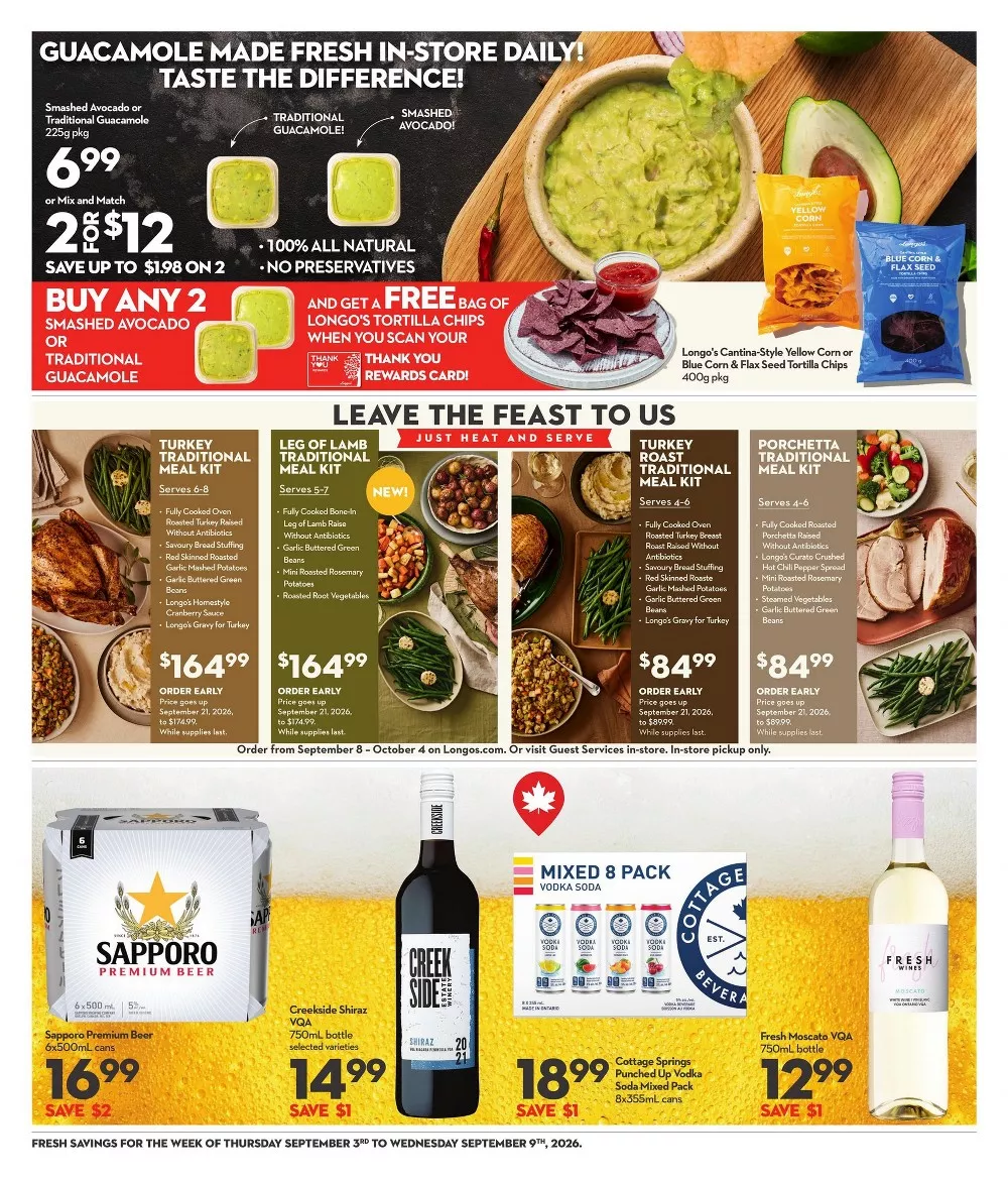 longos flyer sept 3 9 20