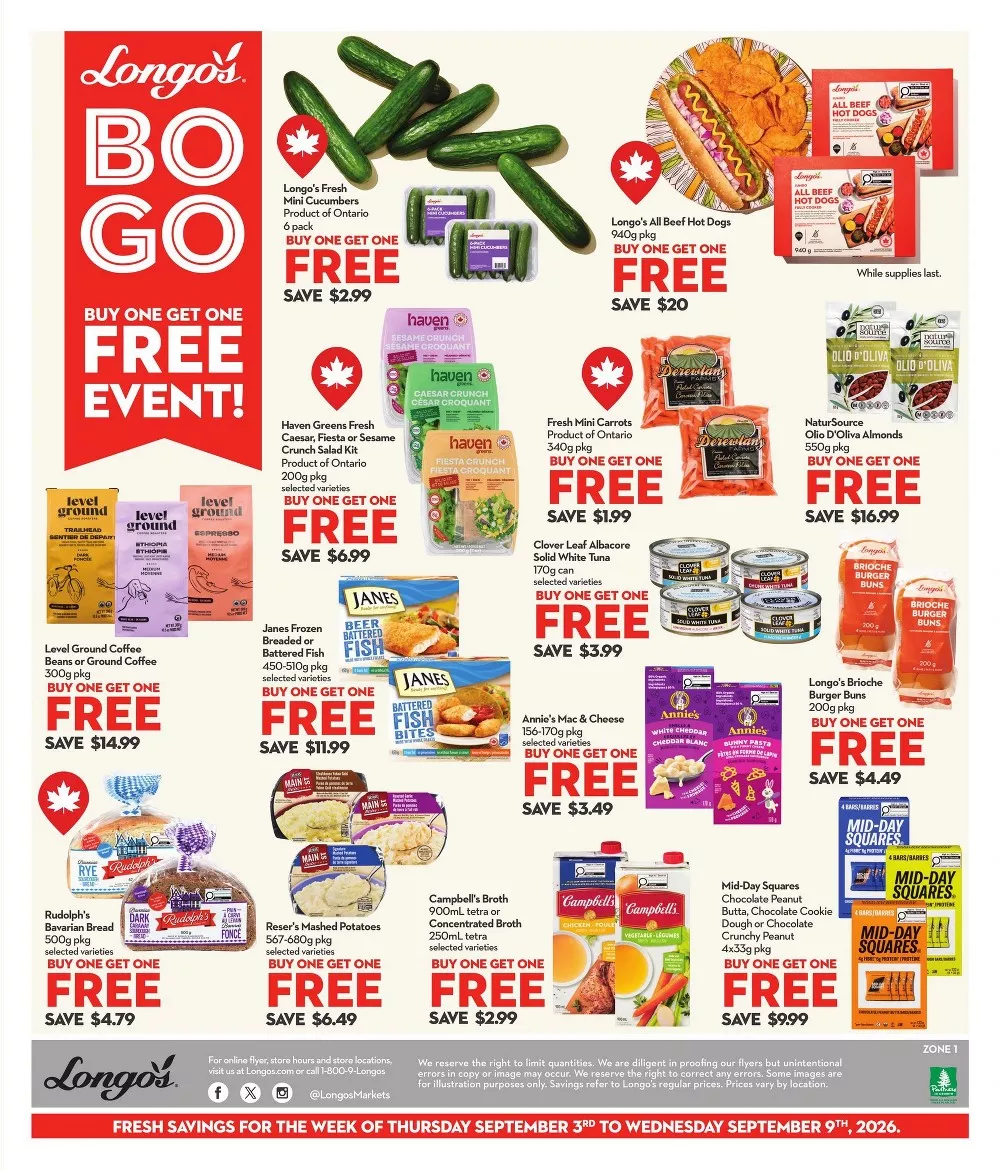 longos flyer sept 3 9 3